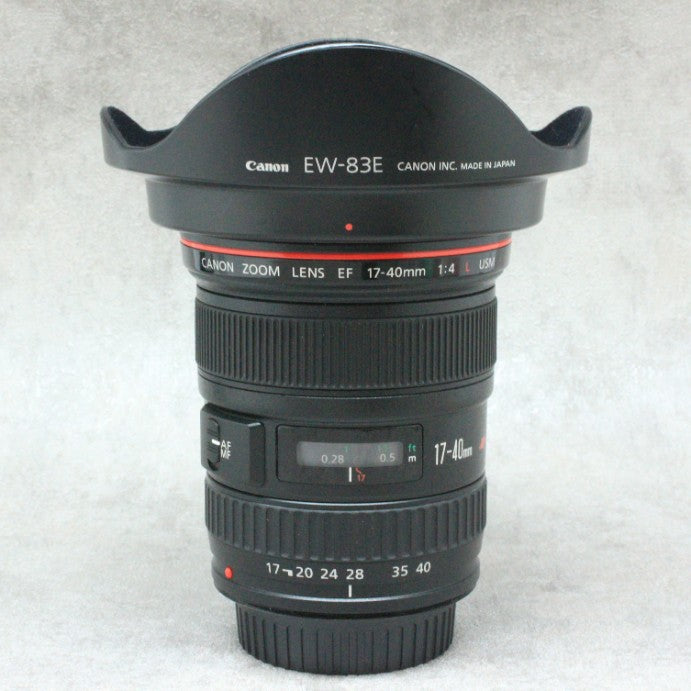 【中古美品】Canon EF 17-40mm f/4L USM レンズ Canon キャノン EF17ー40mm f/4L USM （中古品）送料無料