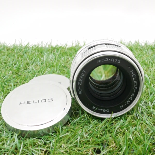 Helios 44M-4 58mm f2.0 シルバー