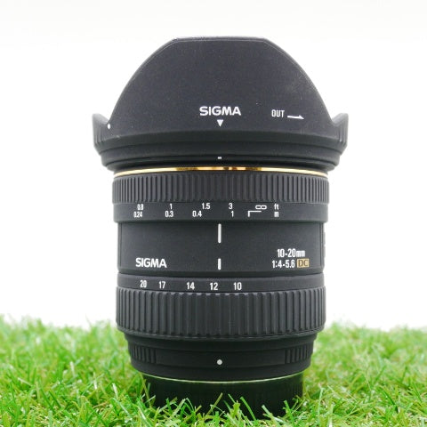 中古品 SIGMA 10-20mm F4-5.6 EX DC ペンタックス用