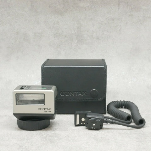 中古品 CONTAX TLA200フラッシュ 〔G1、G2用〕