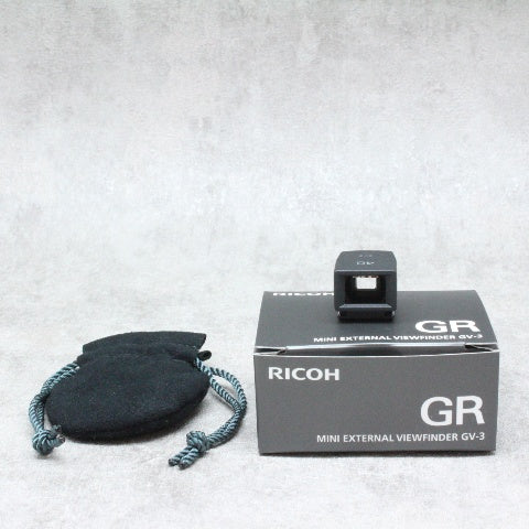 中古品 RICOH GR GV-3 ビューファインダー – サトカメオンラインショップ