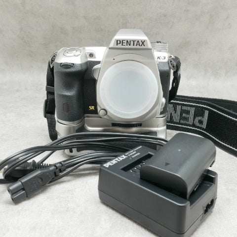 中古品 PENTAX K-3 シルバーボディ – サトカメオンラインショップ