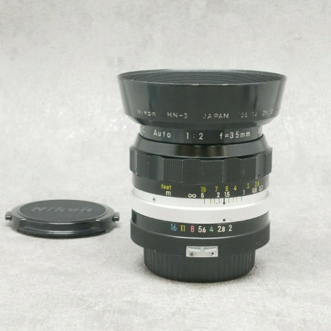 中古品 Nikon Auto NIKKOR-O.C 35mm F2 非Ai