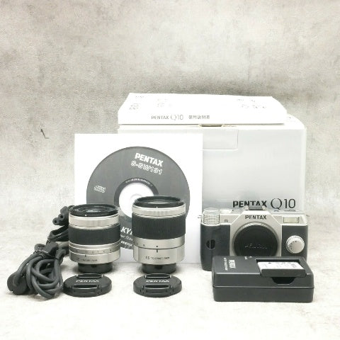 中古品 PENTAX Q10 ダブルズームキット