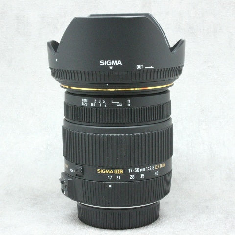 中古品 SIGMA 17-50mm F2.8 EX DC OS Nikon用 さんぴん商会 – サトカメ