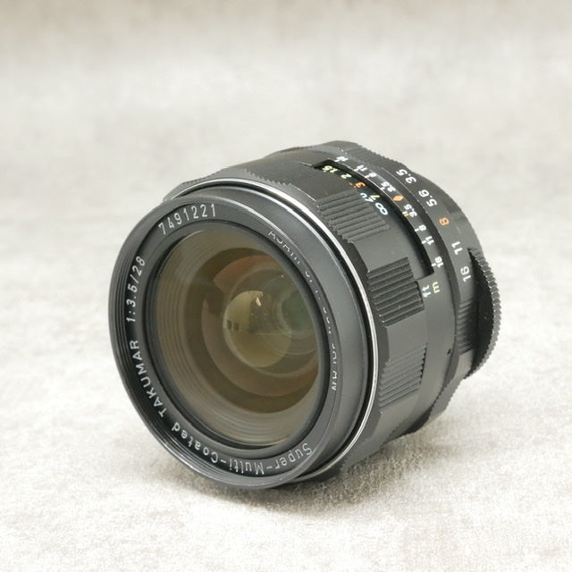 中古品 Super Multi Coated Takumar 28mm F3.5(M42) – サトカメ