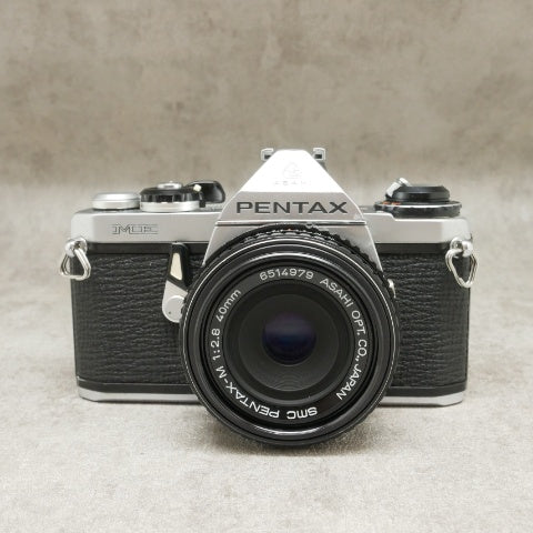 【完動品+作例あり+電池付き】PENTAX ME + 40mm f2.8