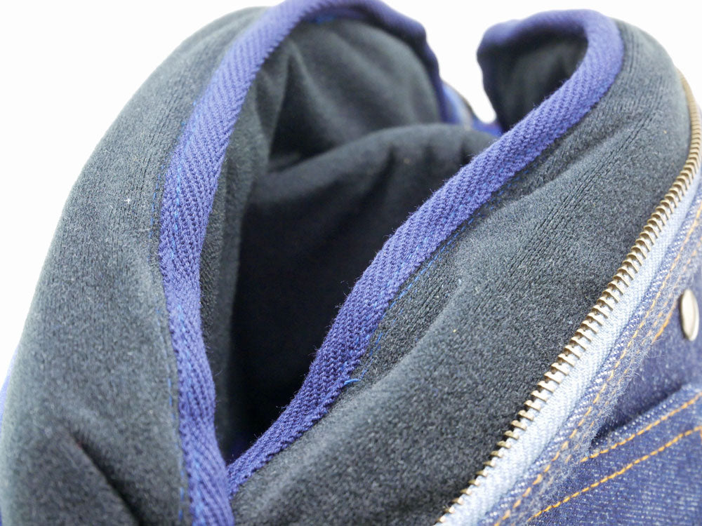 デニムリメイク カメラウェストバッグ「さんぴんバッグ」