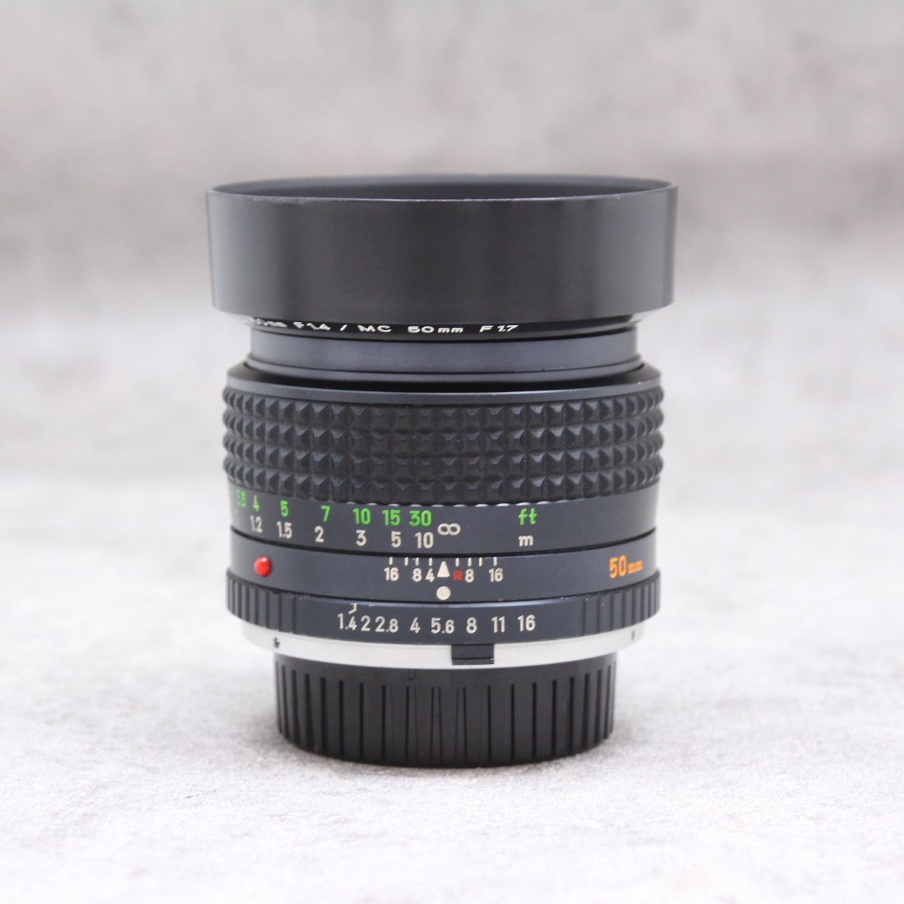 中古品 MINOLTA MC ROKKOR-PG 50mm F1.4 【11月15日(火)のYouTube生