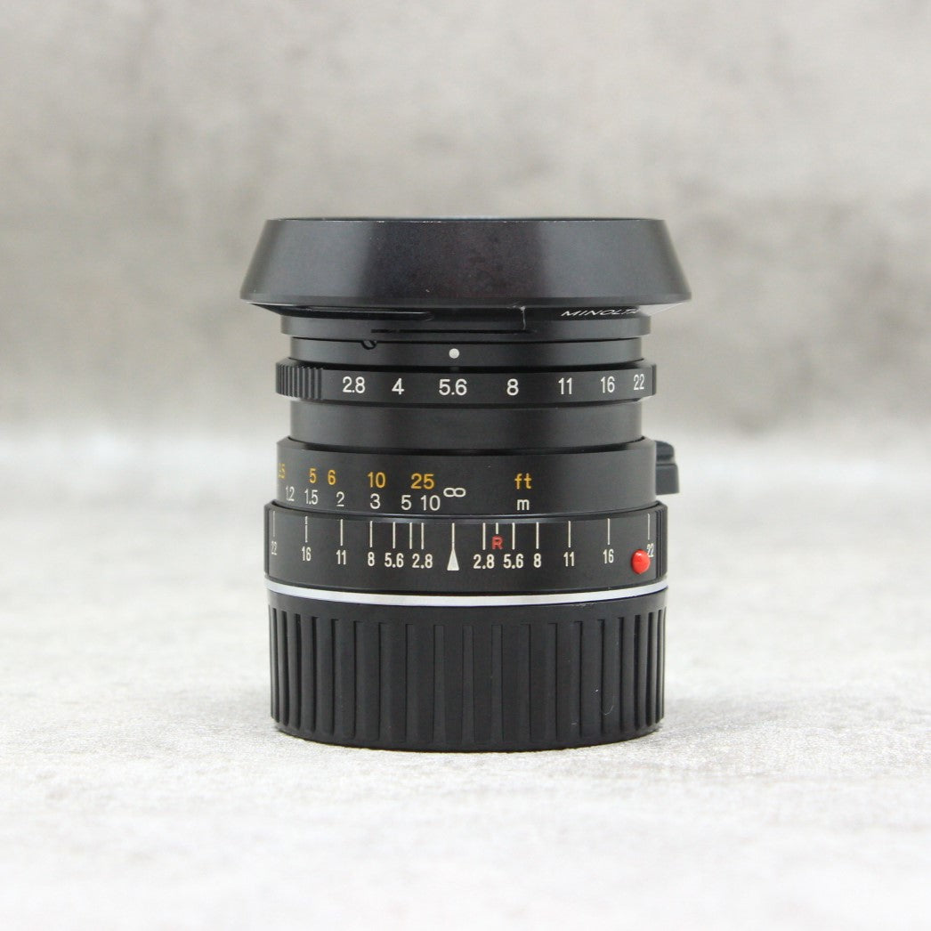 中古品 MINOLTA M-ROKKOR 28mm F2.8 ハヤト商会 – サトカメオンライン