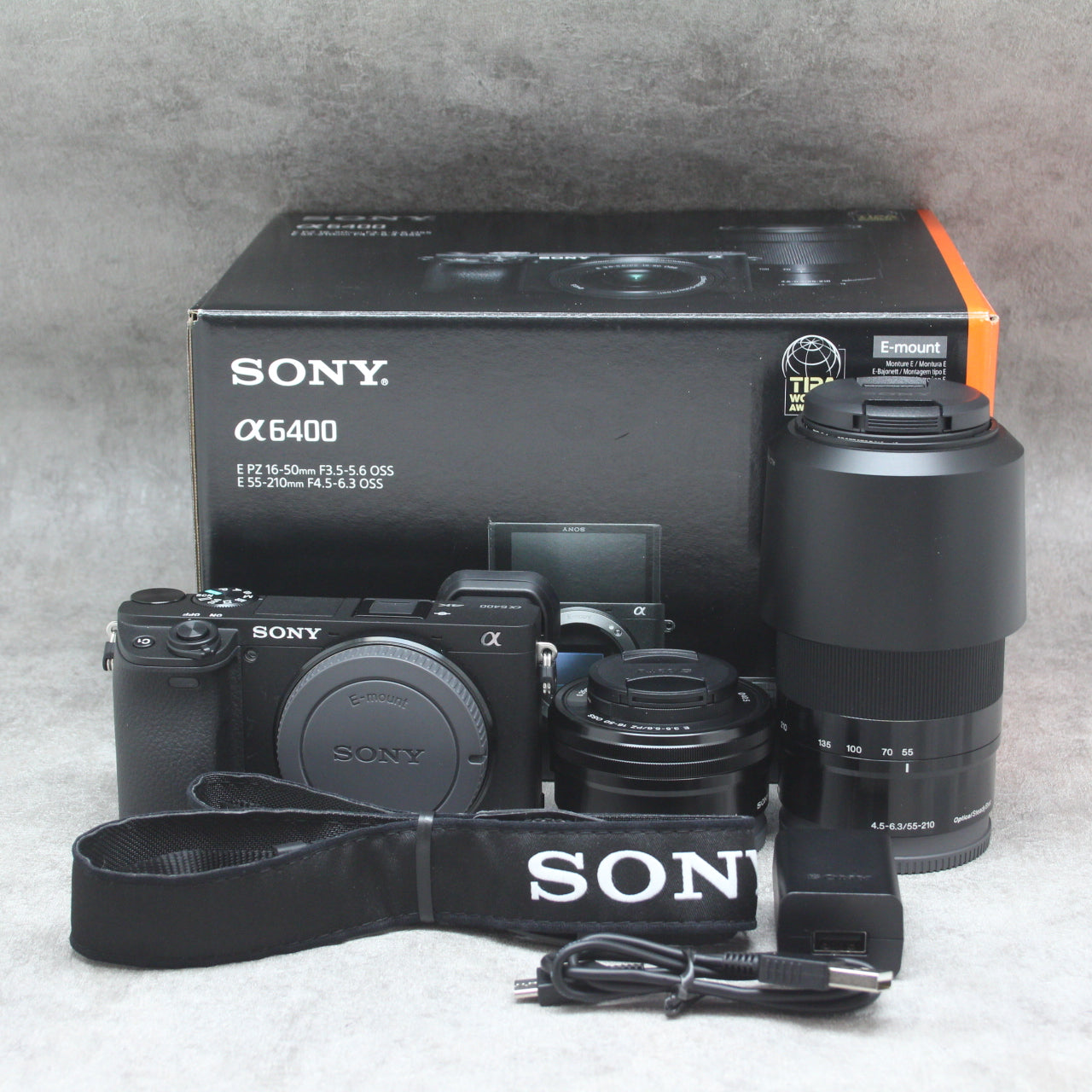 中古品 SONY α6400 ダブルズームキット ☆12月15日(木)のYouTube生配信