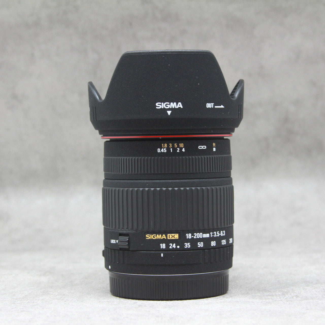 中古品 SIGMA 18-200mm F3.5-6.3 DC ［キヤノン用］☆4月9日(