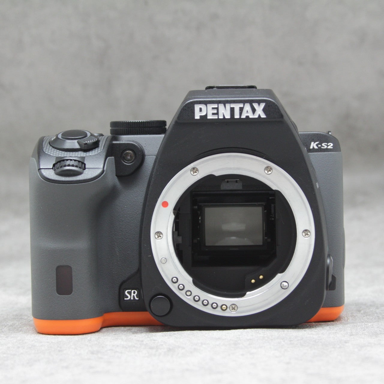 PENTAX K-S2 ボディ ブラック × オレンジスマホ/家電/カメラ