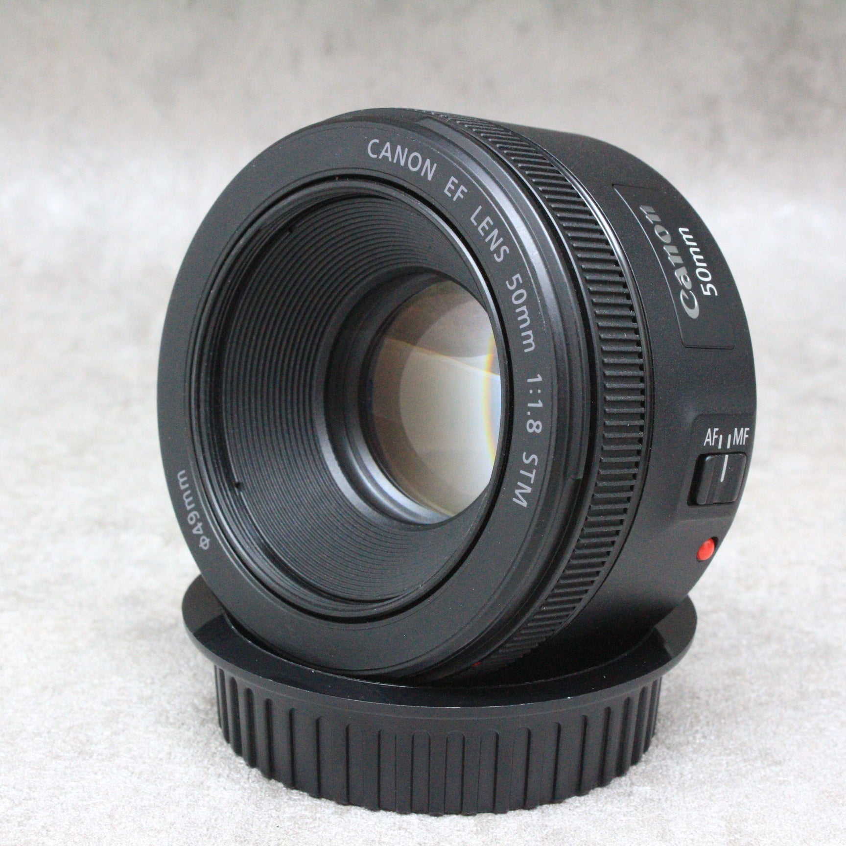 即日可canon EF50mm f/1.8 stm 中古品 レンズ(単焦点)