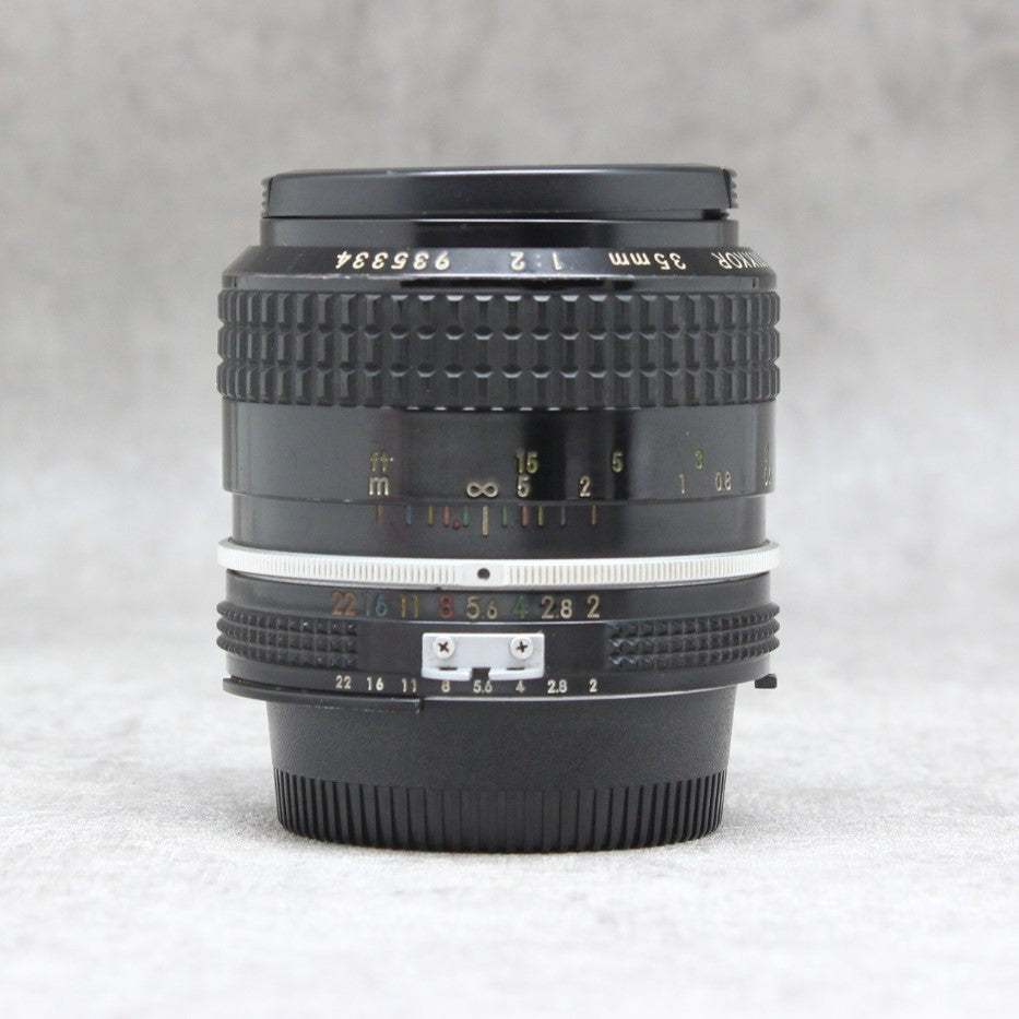 中古品 Nikon Ai NIKKOR 35mm F2【10月1日(土)のYouTube生配信でご紹介