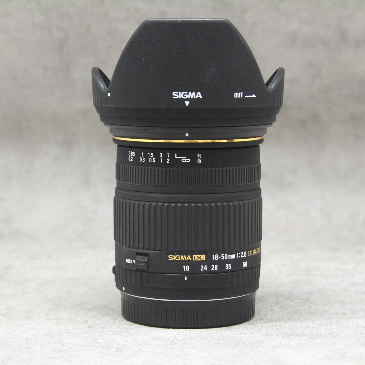 SIGMA 18-50F2.8EX DC MACRO（Canon EF-S）