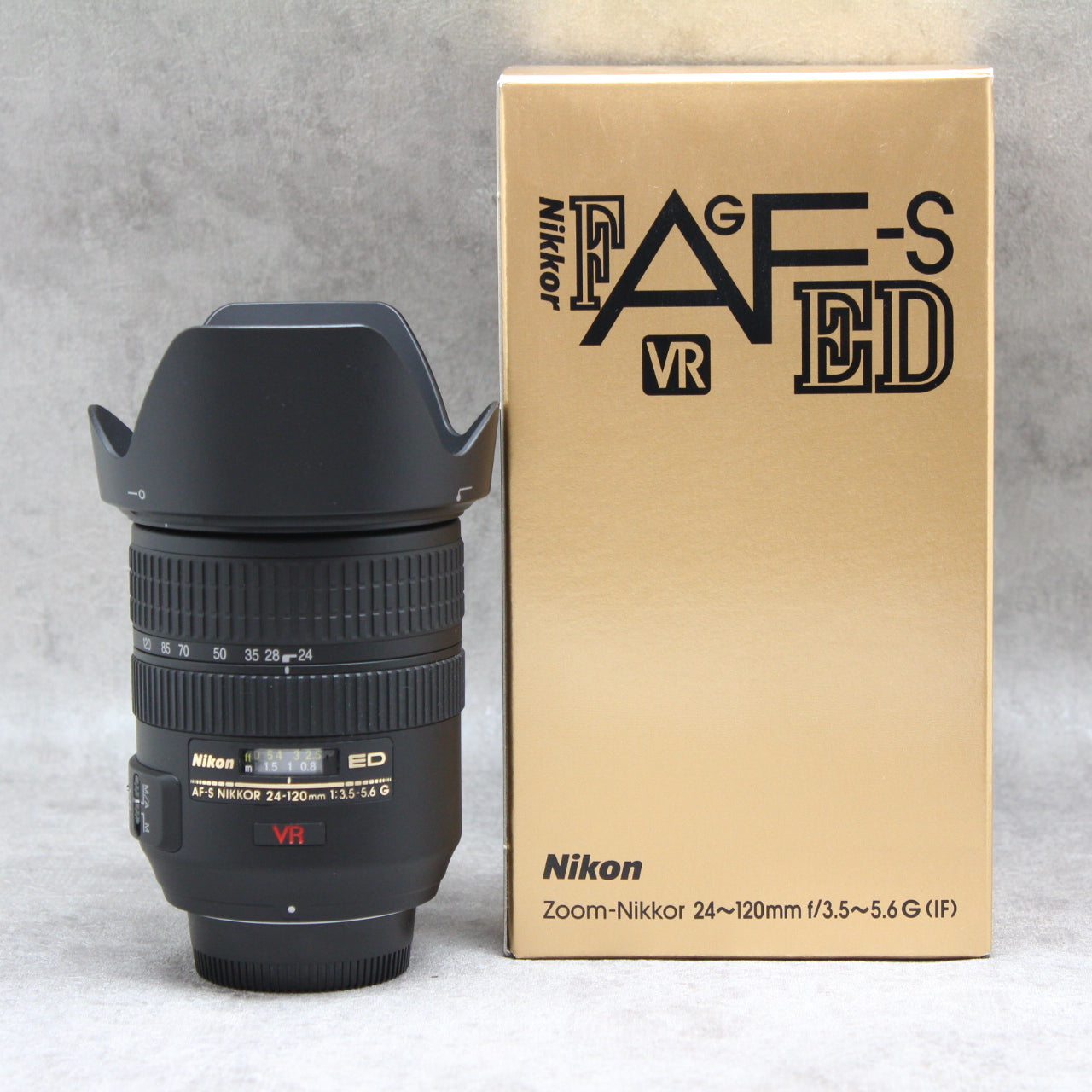 中古品 Nikon AF-S NIKKOR 24-120mm F3.5-5.6 G ED VR　【8月14日(日)のYouTube生配信でご紹介】