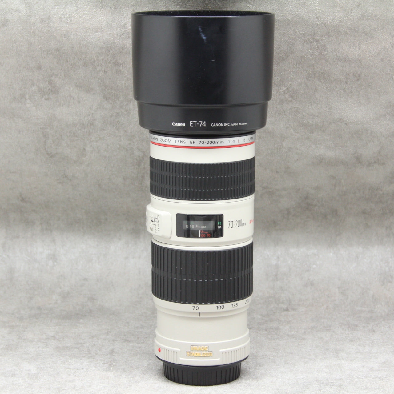 中古品 Canon EF 70‐200mm F4L IS USM 【1月10日(火)の