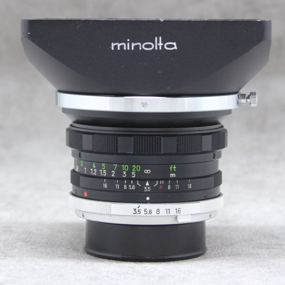 MINOLTA MC W.ROKKOR-SG 28mmF3.5 - レンズ(単焦点)