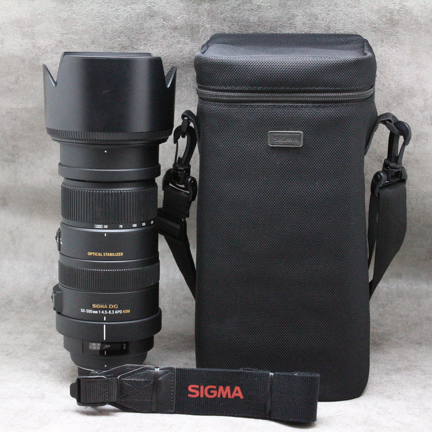 レンズ(ズーム)SIGMA APO 50-500mm F4.5-6.3 DG OS HSM キヤ