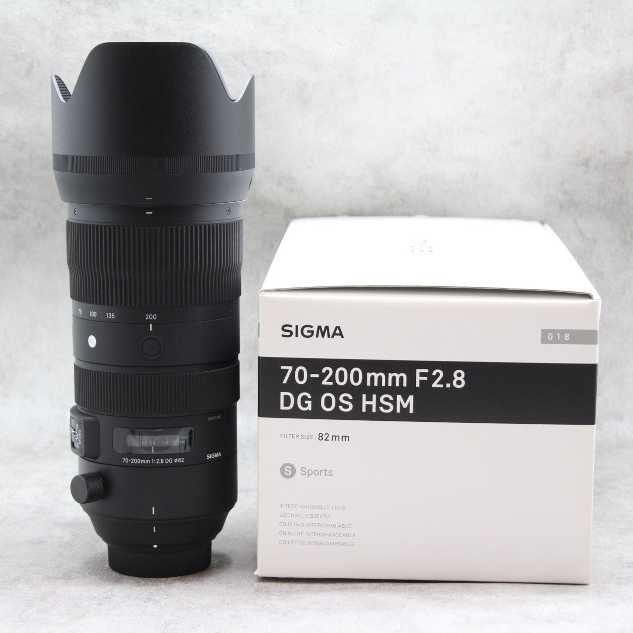 中古品 SIGMA 70-200mm F2.8 DG OS HSM Sports （Fマウント） ☆1月12日(木)のYouTube生配信で –  サトカメオンラインショップ