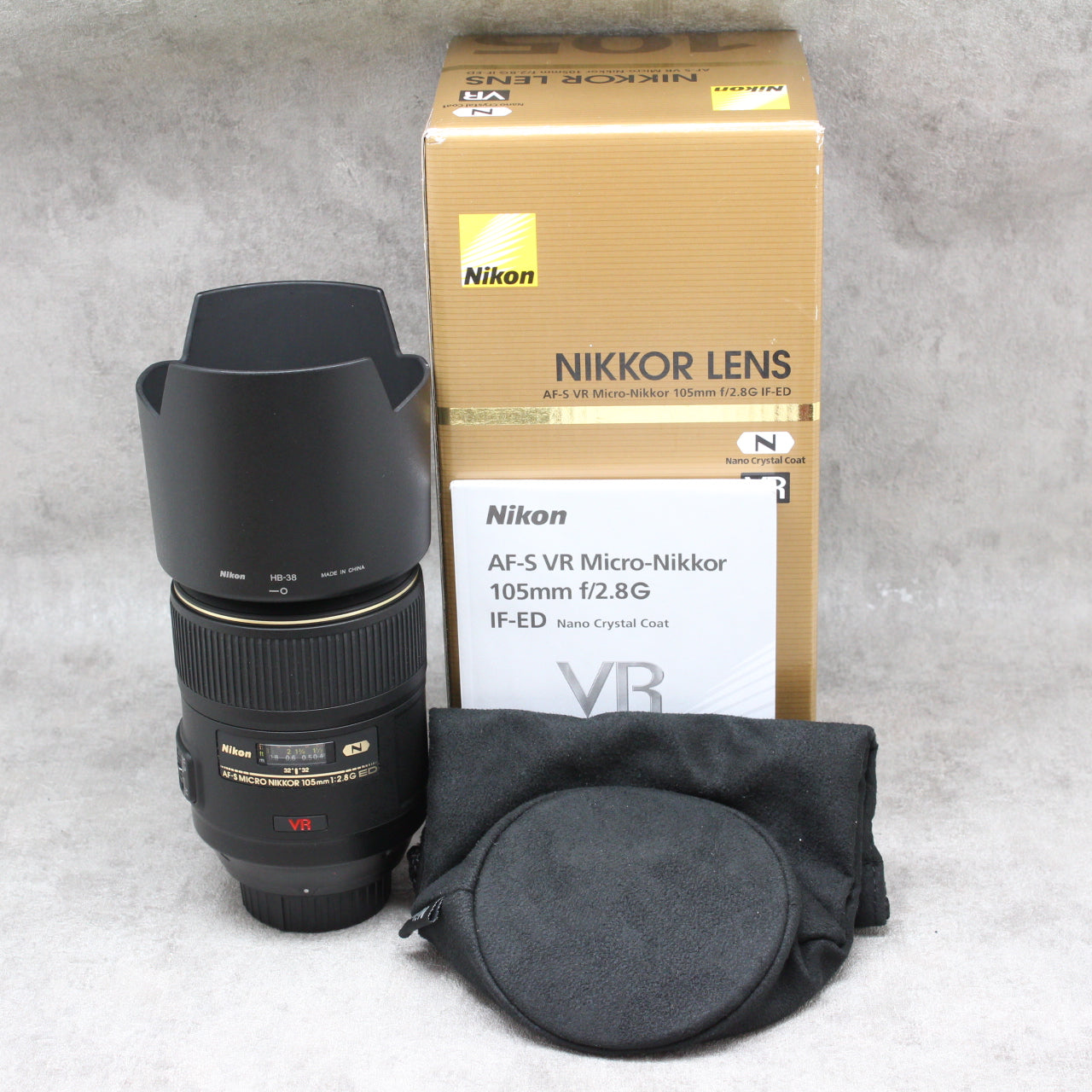 中古品 Nikon AF-S VR Micro-Nikkor 105mm F2.8G ED 　【8月16日(火)のYouTube生配信でご紹介】