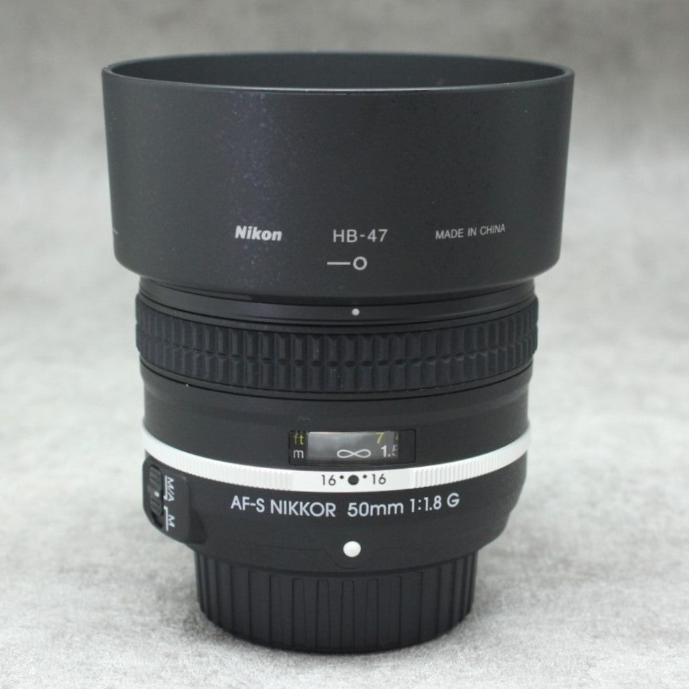 中古品 NIkon AF-S NIKKOR 50mm F1.8G SE 【8月23日(火)のYouTube生配信でご紹介】