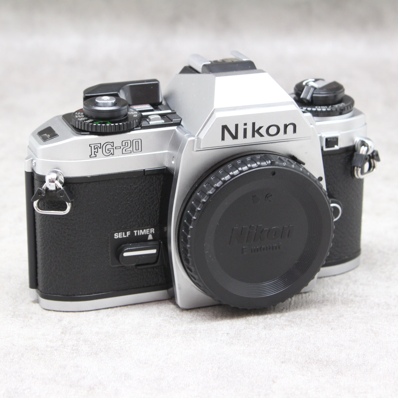中古品 Nikon FG-20 シルバー ボディ【10月4日(火)のYouTube生配信