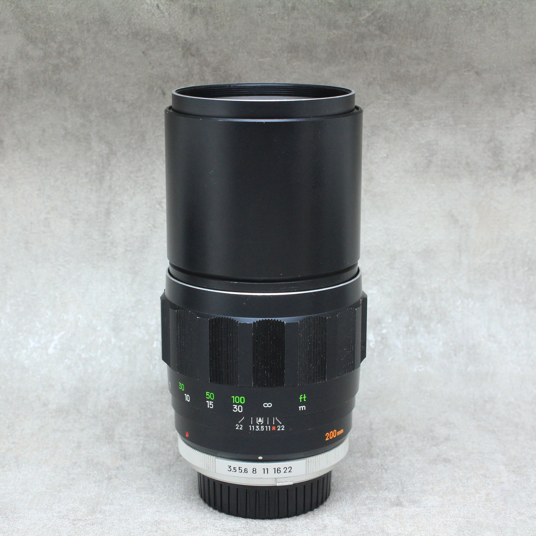 中古品 MINOLTA MC TELE ROKKOR-QF 200mm F3.5