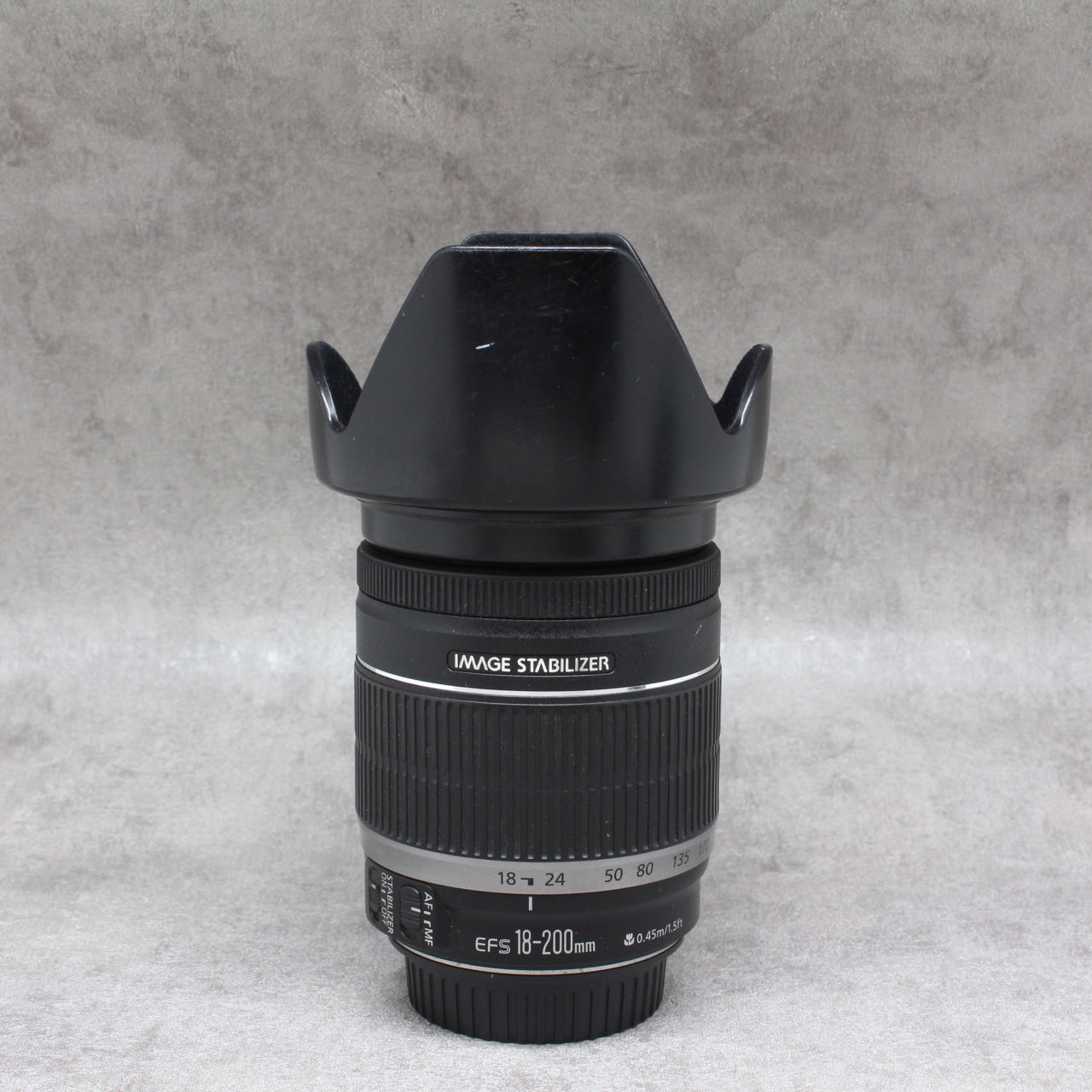 Canon lens EFS 18-200mm 0.45m 1.5ft - レンズ(ズーム)