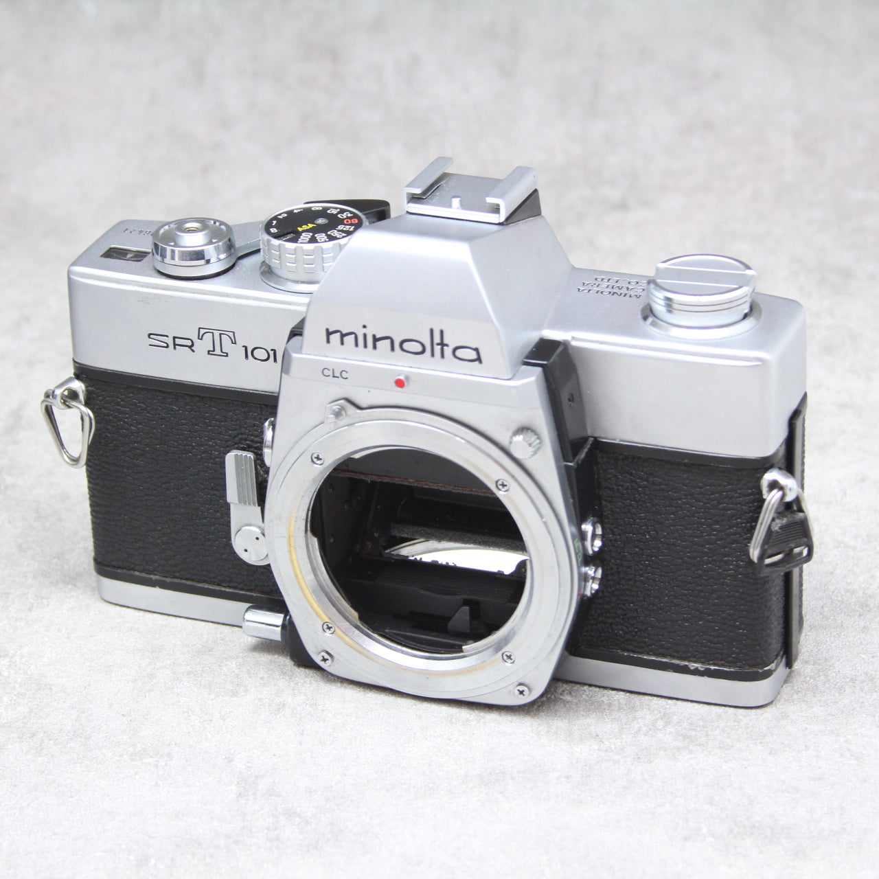 中古品 MINOLTA SR T101 シルバーボディ ※1月29日(日)のYouTube生配信