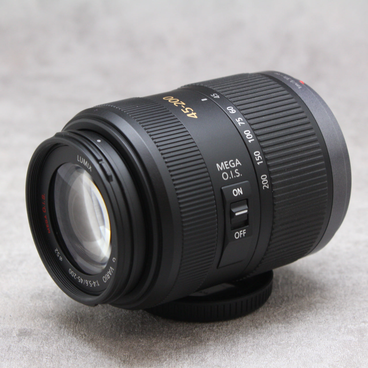 中古品 Panasonic LUMIX G VARIO 45-200mm/F4.0-5.6/MEGA O.I.S.  H-FS045200【10月8日(土)のYouTube生配信でご紹介】