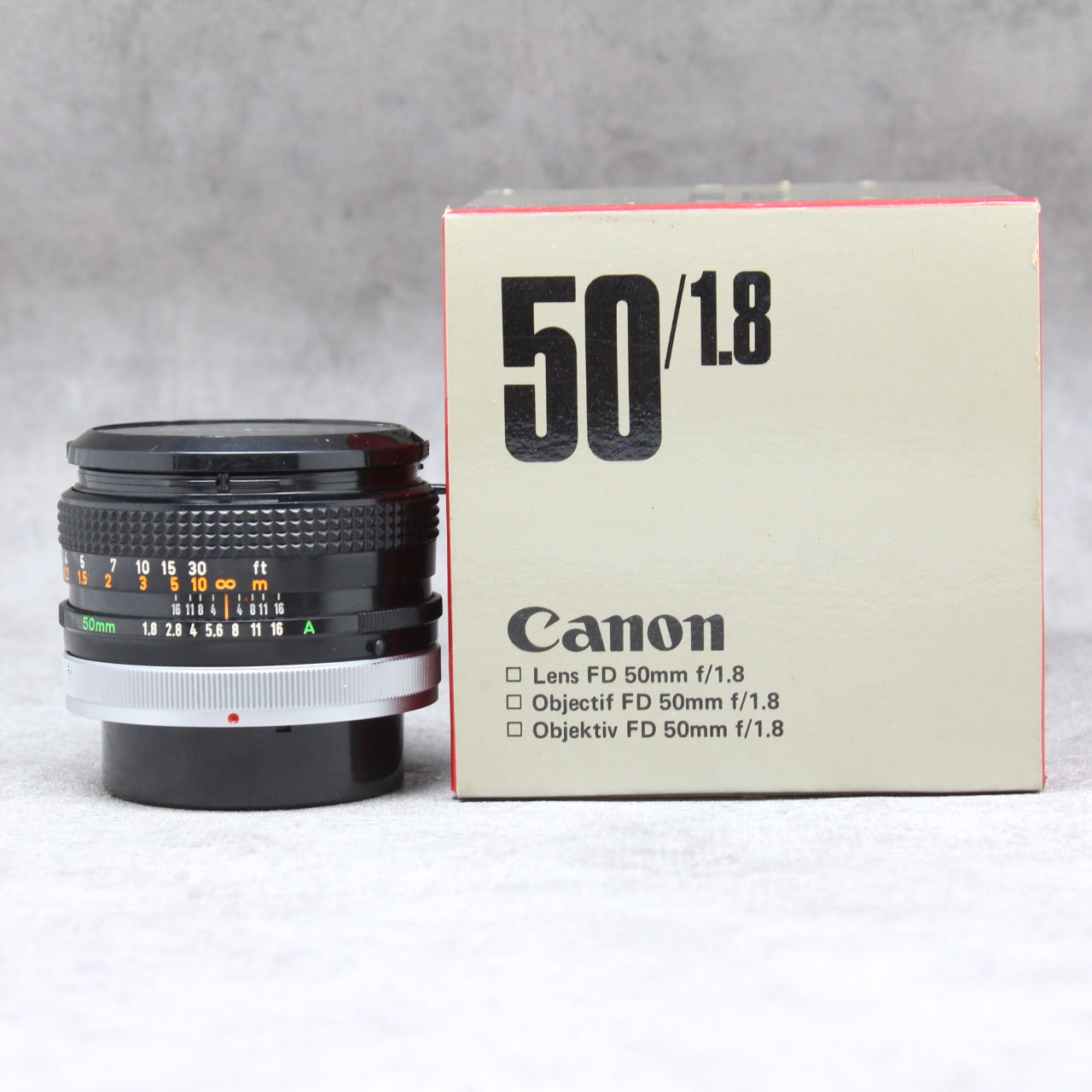 Canon LENS FD 50mm 1:1.8 (良品） - レンズ(単焦点)