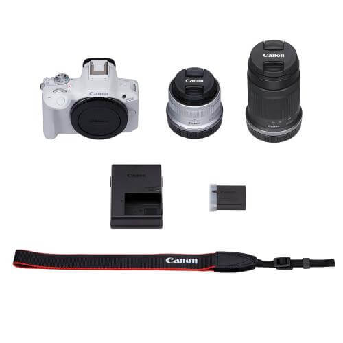 EOS R50 ダブルズームキット ホワイト