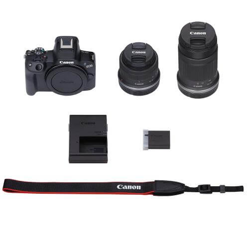 EOS R50 ダブルズームキット ブラック
