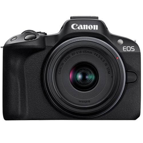 EOS R50 RF-S18-45 IS STMレンズキット ブラック
