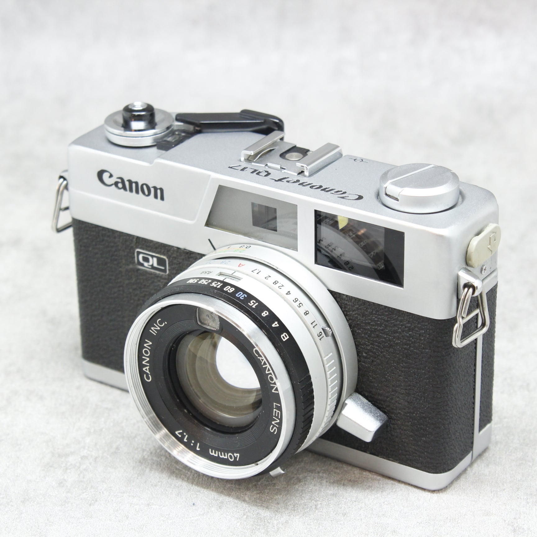 Canon QL17付属品は写真の通りになります