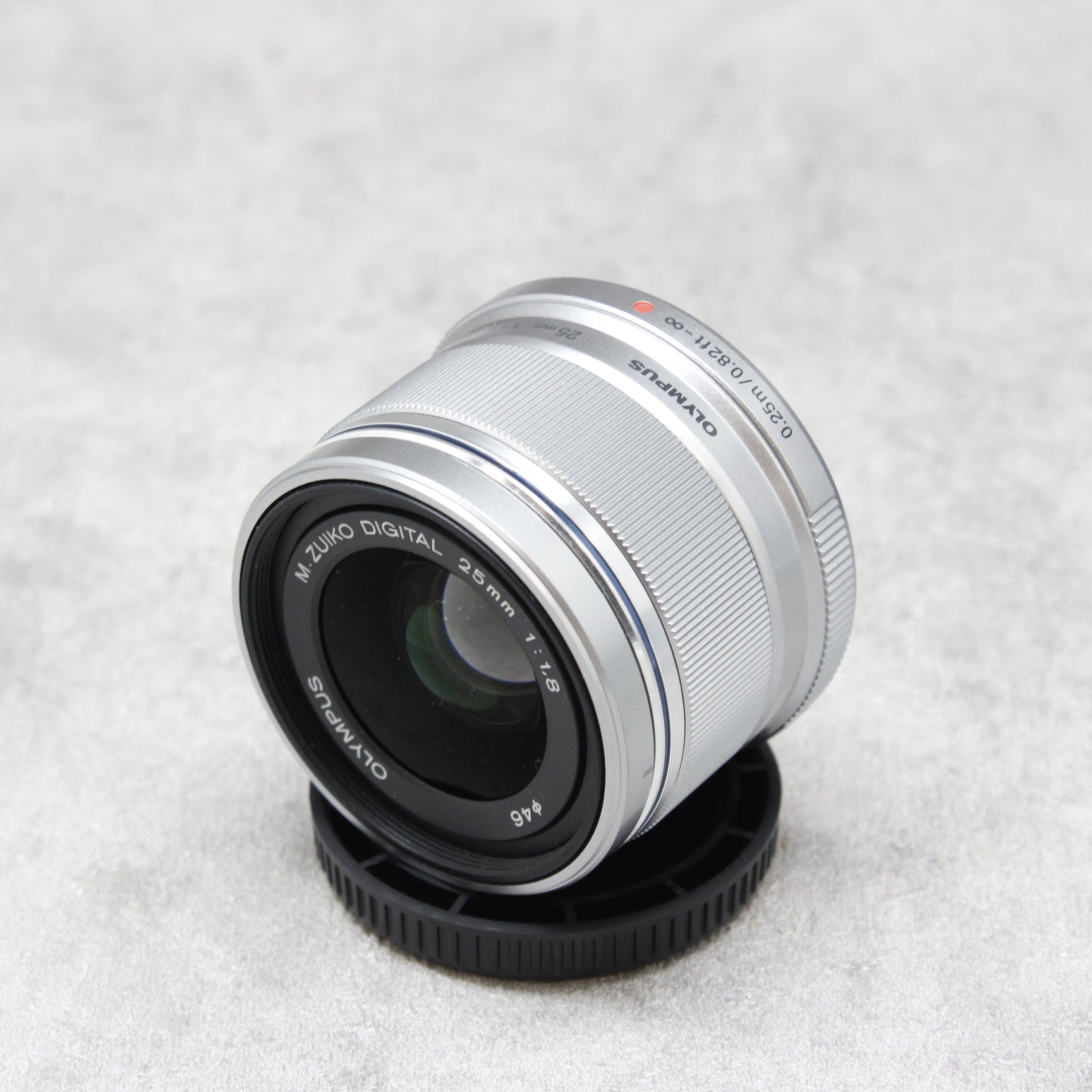 中古品 OLYMPUS M.ZUIKO DIGITAL 25mm F1.8 シルバー　☆3月4日(土)のYouTube生配信でご紹介☆