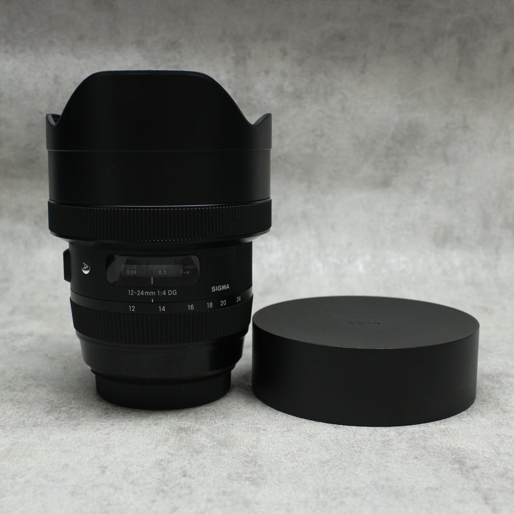 中古品 SIGMA 12-24mm F4 DG HSM [キヤノン用] 　☆3月30日(木)のYouTube生配信でご紹介☆