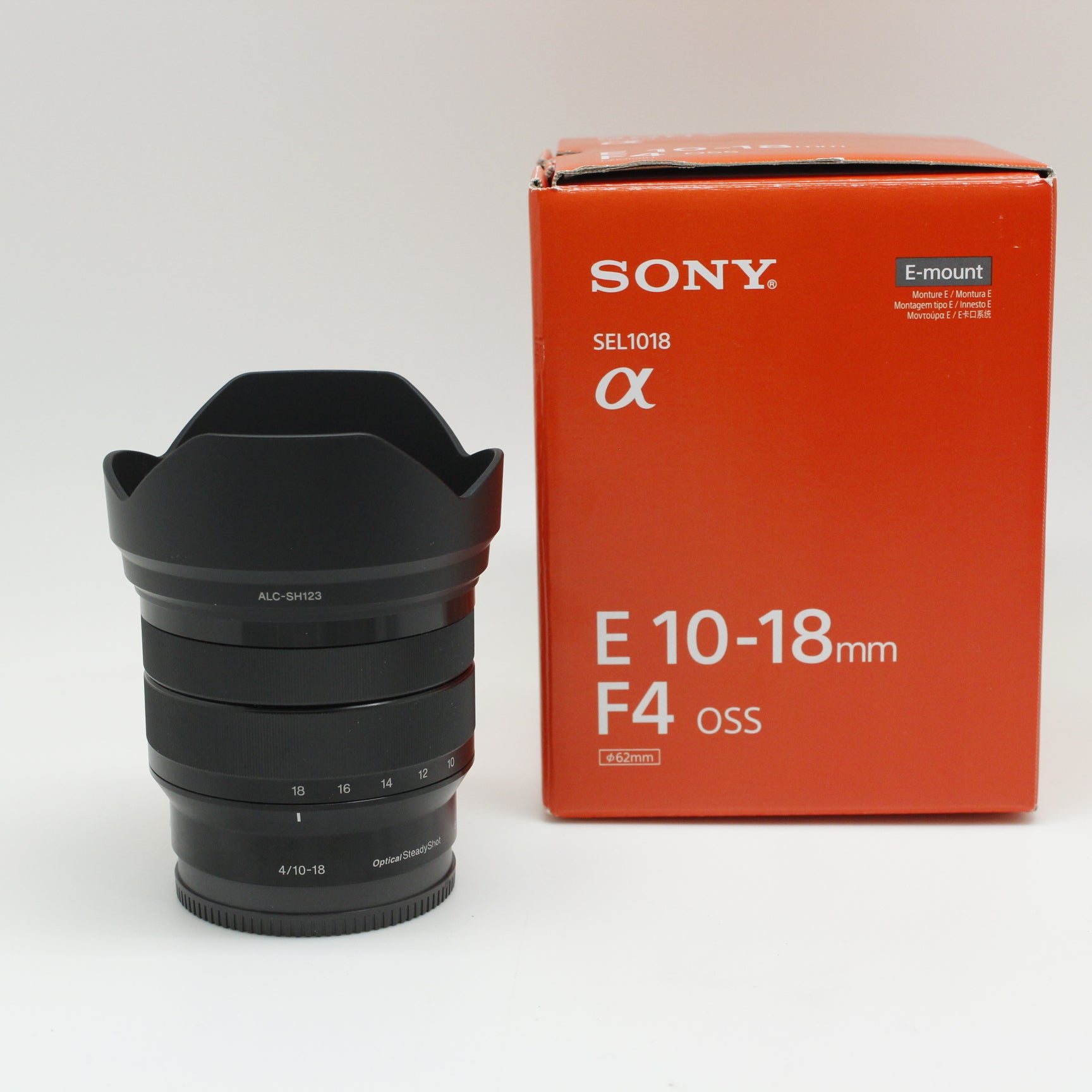 新品同品 SONY SEL1018 ソニー E 10-18mm F4 OSS