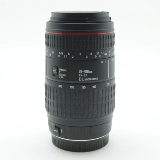 中古 SIGMA 70-300mm F4-5.6 DL マクロスーパー (Canon用)