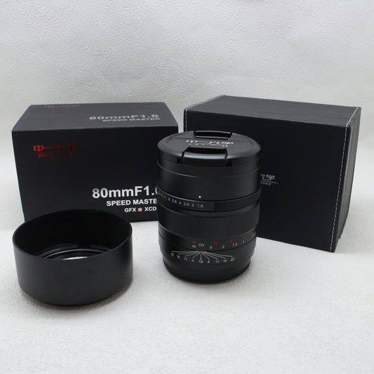 中古 中一光学 80mm F1.6 富士フイルムGFX用
