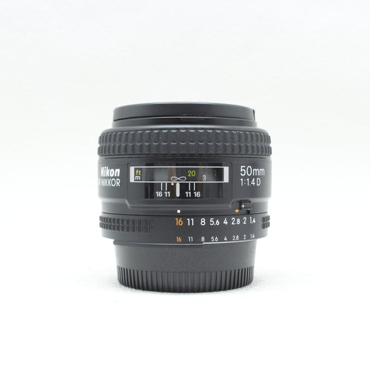 中古 Nikon AF NIKKOR 50mm F1.4 D