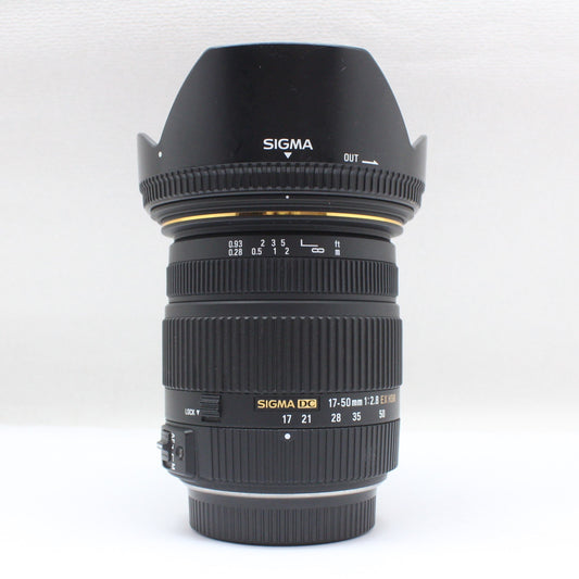 中古 SIGMA 17-50mm F2.8 EX DC HSM ペンタックス用