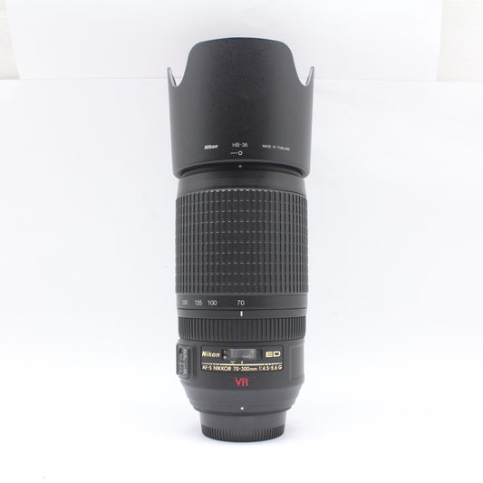 中古 Nikon AF-S 70-300mm F4.5-5.6 G ED VR