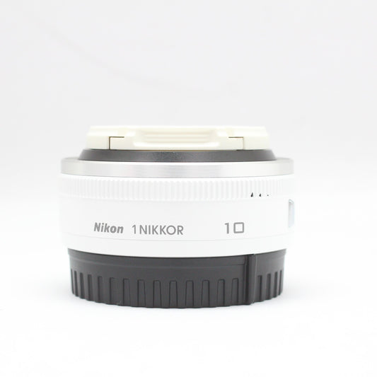中古 Nikon 1 10mm F2.8 ホワイト【5月4日(日)Youtube生配信でご紹介】