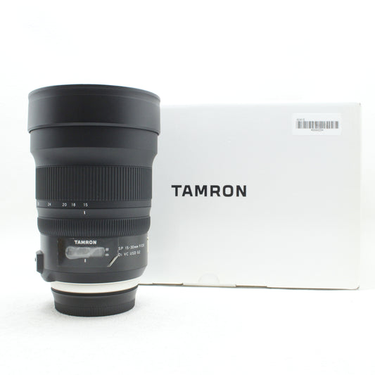 中古 TAMRON SP 15-30mm F2.8 Di VC G2 (EFマウント) 【6月7日(土)Youtube生配信でご紹介】