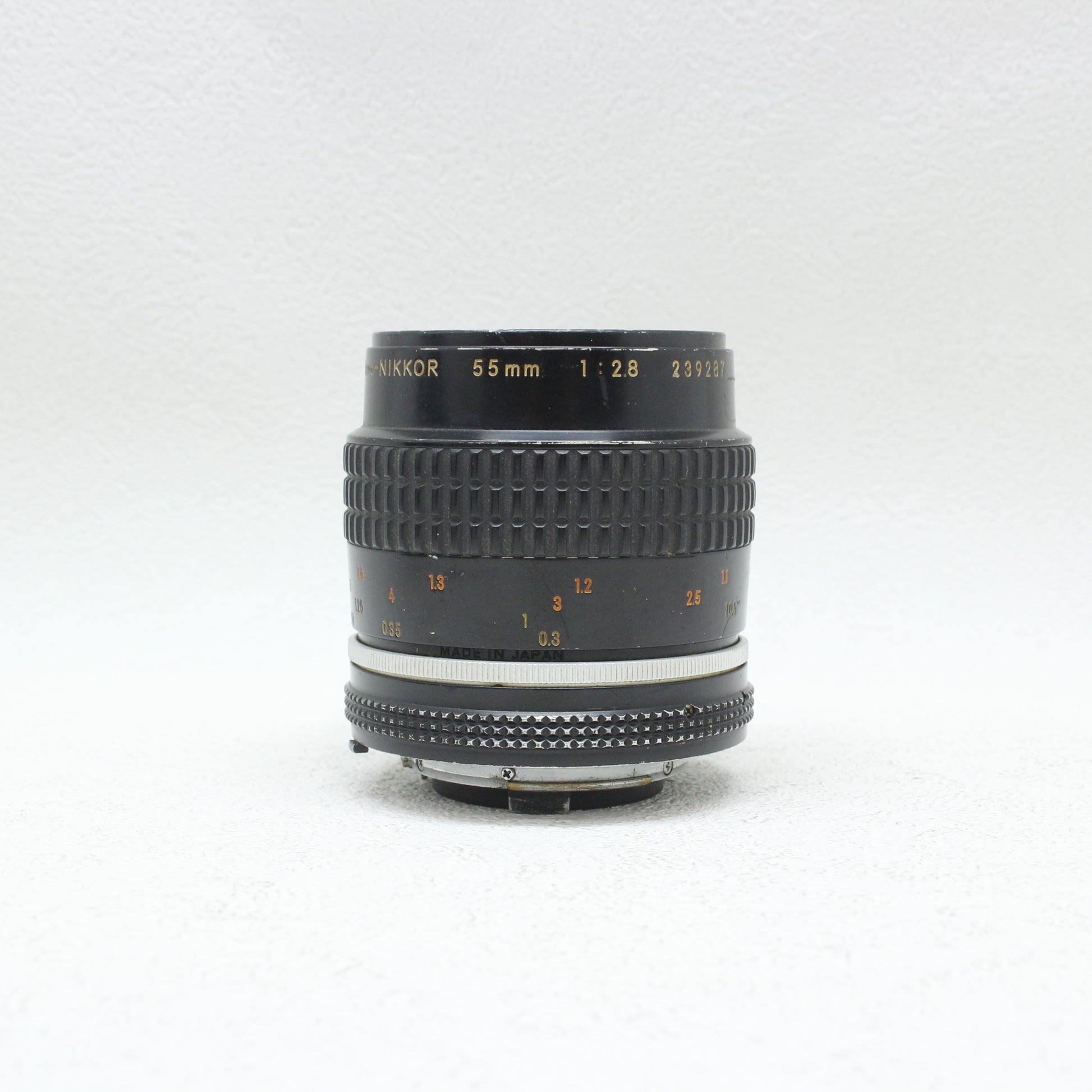 Ai-s Micro-NIKKOR 55mm F2.8 【光学美品】