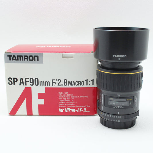 中古 TAMRON SP AF 90mm F/2.8 MACRO （Nikon用）