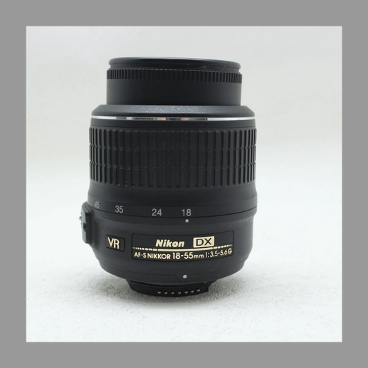 中古 Nikon AF-S DX NIKKOR 18-55mm F3.5-5.6 G VR